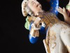 CASAL DE FIGURAS ILUSTRES EM CENAS GALANTES