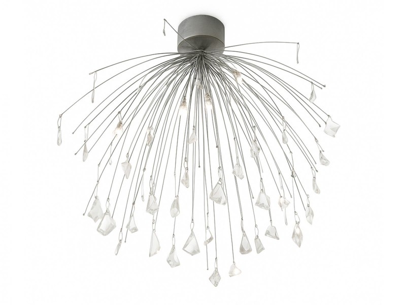 CANDEEIRO DE TECTO MODERNISTA DE 21 LUMES