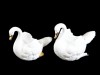 DUAS FLOREIRAS EM FORMA DE CISNE