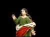 ORATÓRIO DE GRANDES DIMENSÕES COM JESUS CRISTO CRUCIFICADO COM IMAGENS DE CALVÁRIO
