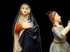 ORATÓRIO DE GRANDES DIMENSÕES COM JESUS CRISTO CRUCIFICADO COM IMAGENS DE CALVÁRIO
