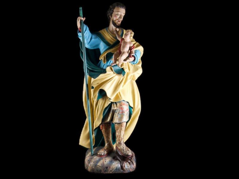 SÃO JOSÉ DAS BOTAS COM MENINO JESUS
