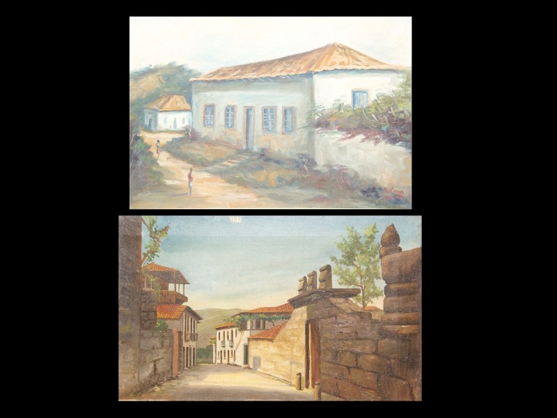 DUAS PINTURAS A ÓLEO