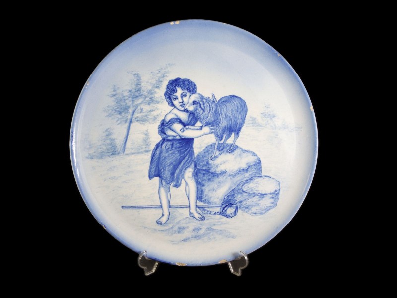 PRATO DECORATIVO “SÃO JOÃO BATISTA”