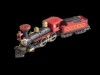 BRINQUEDO – {LOCOMOTIVA A VAPOR COM VAGÃO}