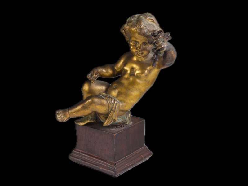 PUTTI COM CACHO DE UVAS NA MÃO
