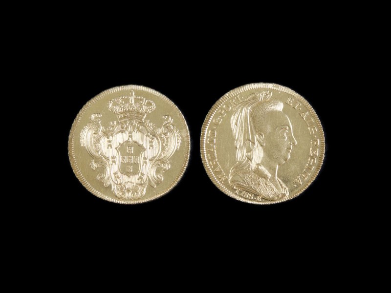 MOEDA EM OURO - D. MARIA I (1786-1799)